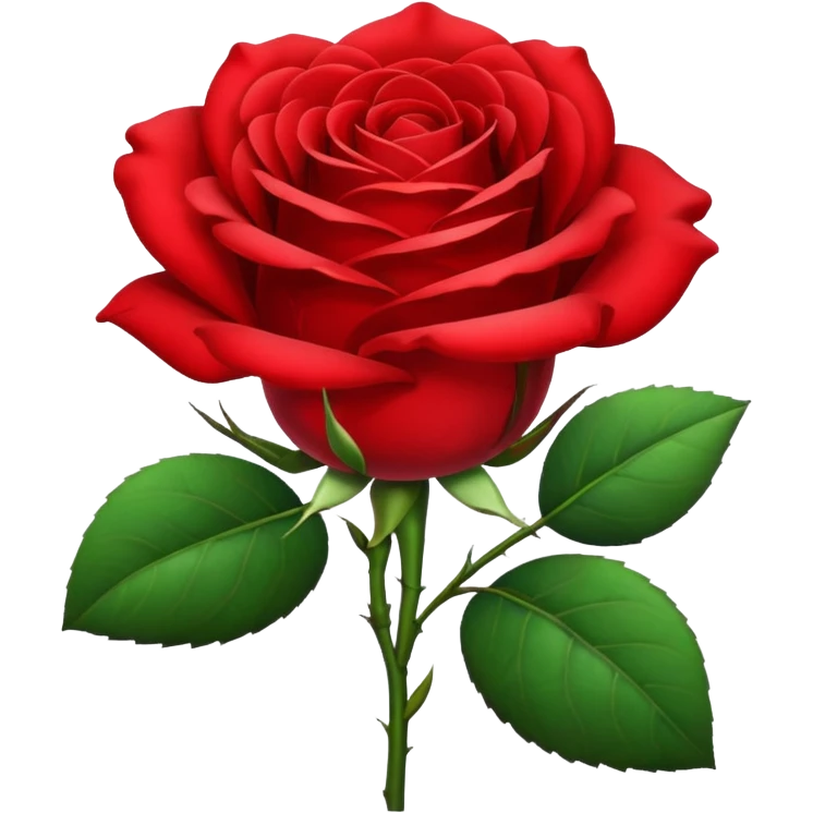 make a red rose emoji