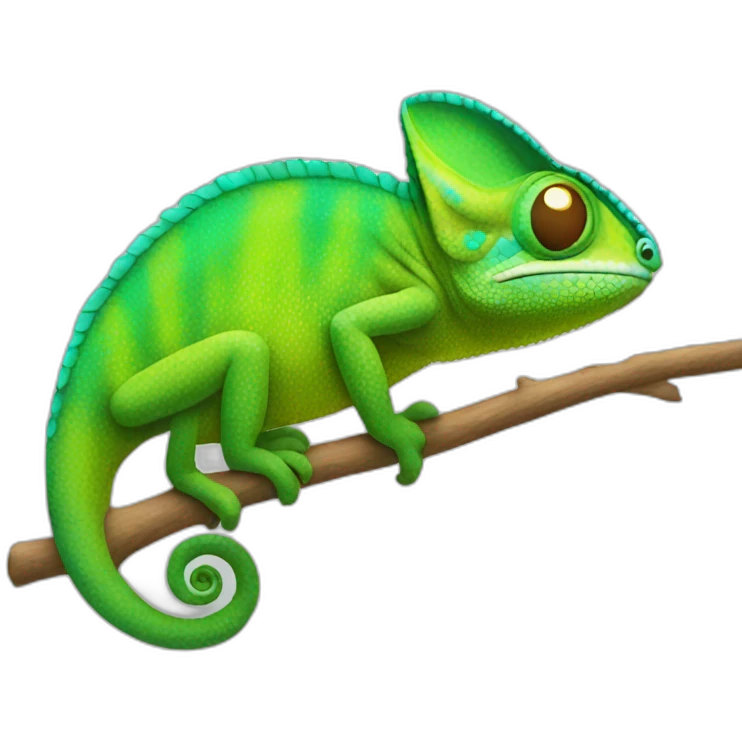 Chameleon emoji