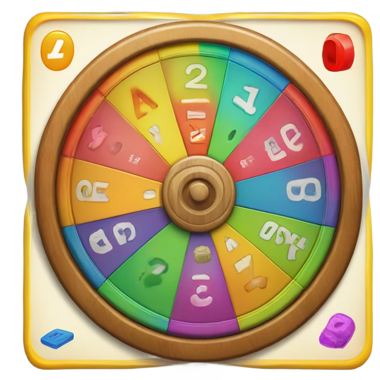 game wheel emoji