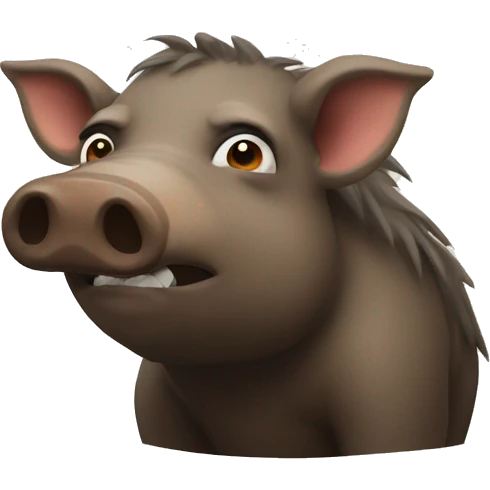 boar emoji
