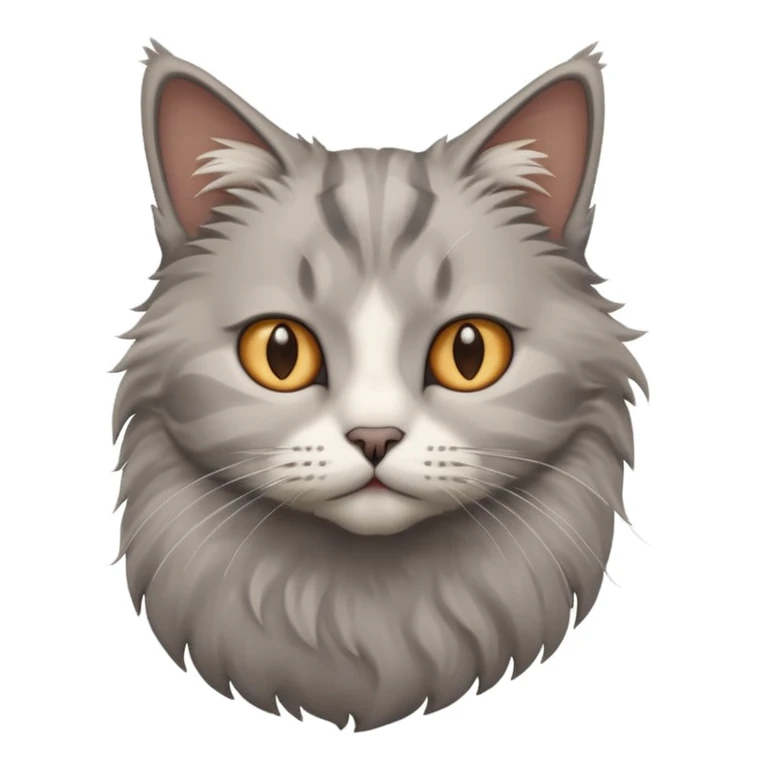 realistic cat from a side angle emoji