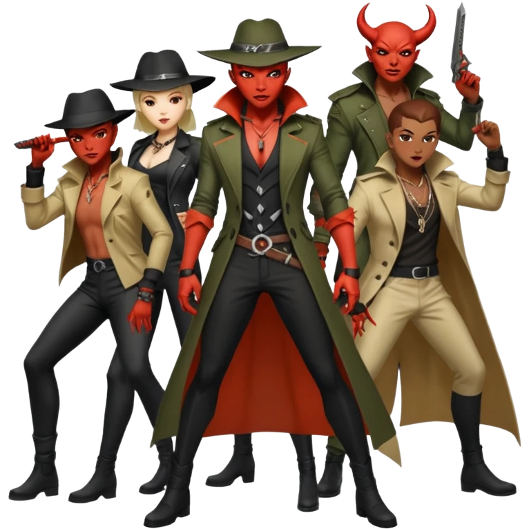 K-pop demon hunters emoji