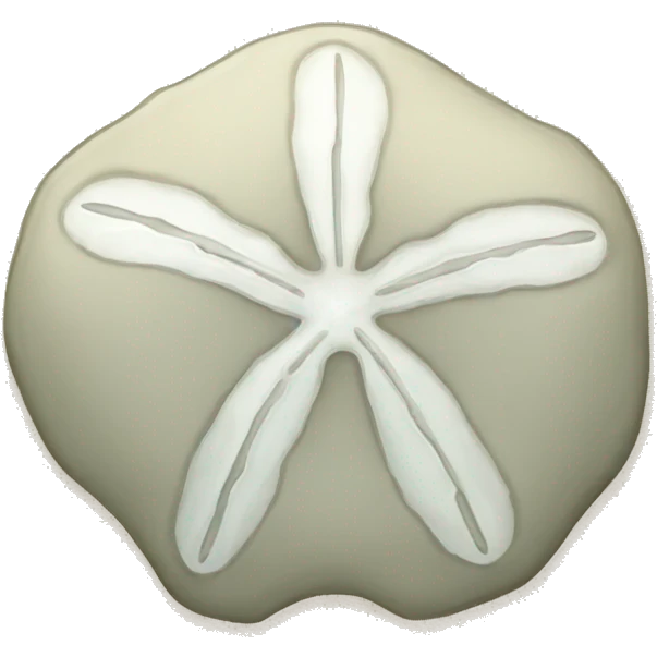 Sand dollar emoji