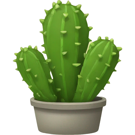 flat Nopal emoji
