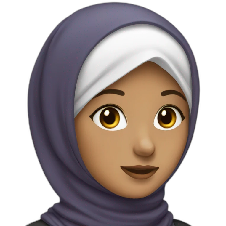Hijab girl exa emoji