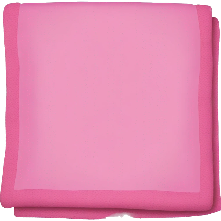 Pink blanket  emoji