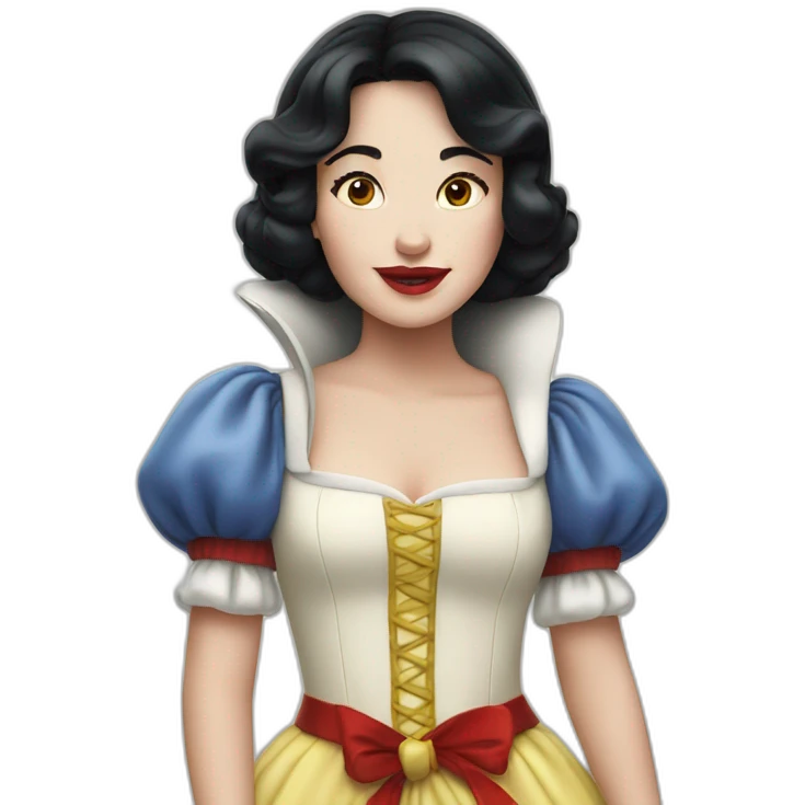 Snow white emoji