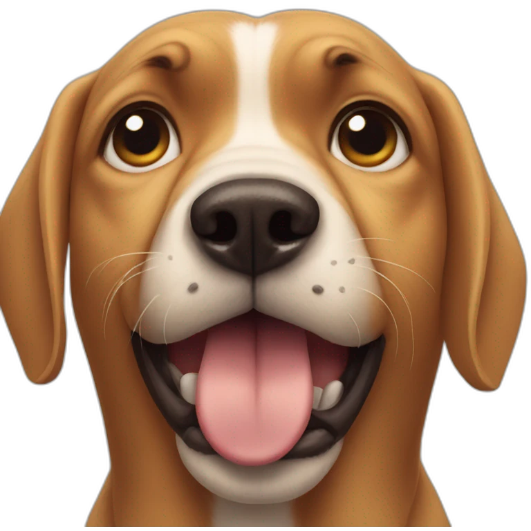Dog confused emoji
