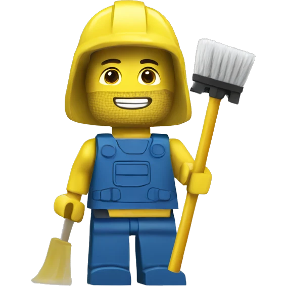 legoman cleaner emoji