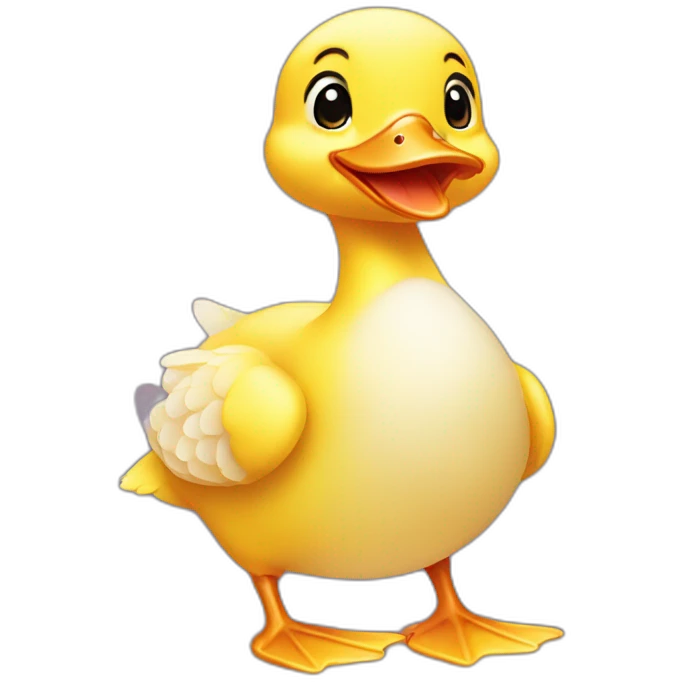 cute duckling emoji