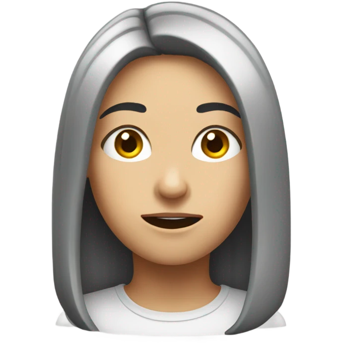 Sarcasm girl  emoji