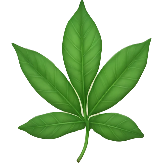 Mariana leaf  emoji