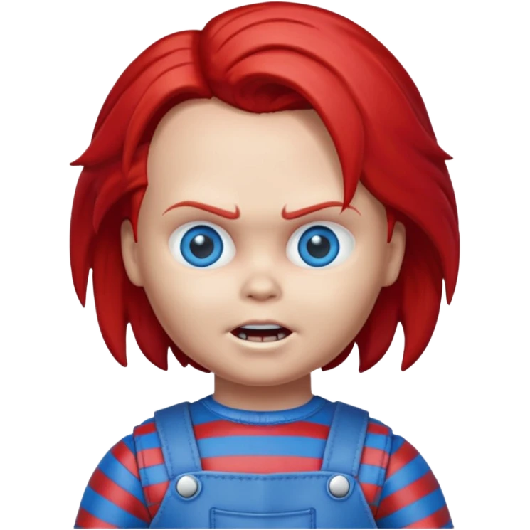 Un emojin de chuky emoji