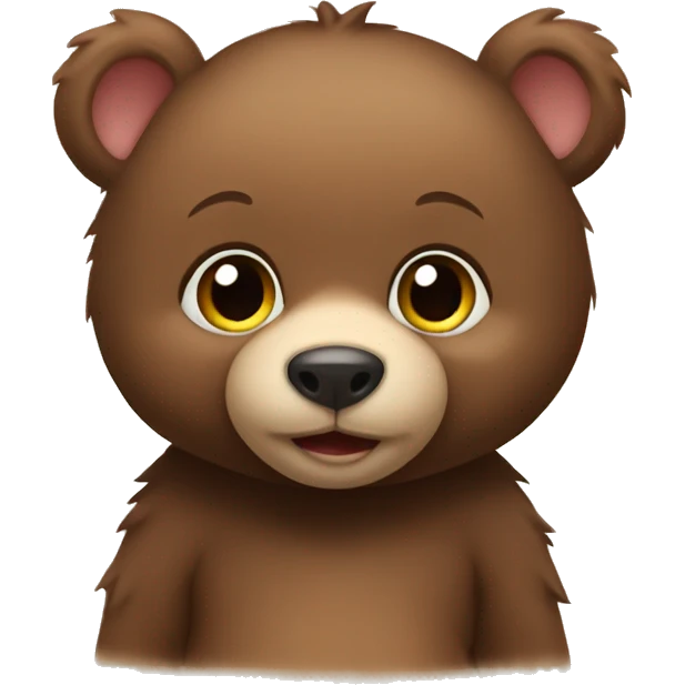 baby bear emoji