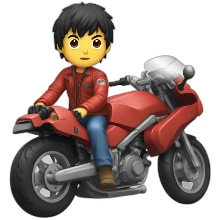 motorbike kaneda akira emoji