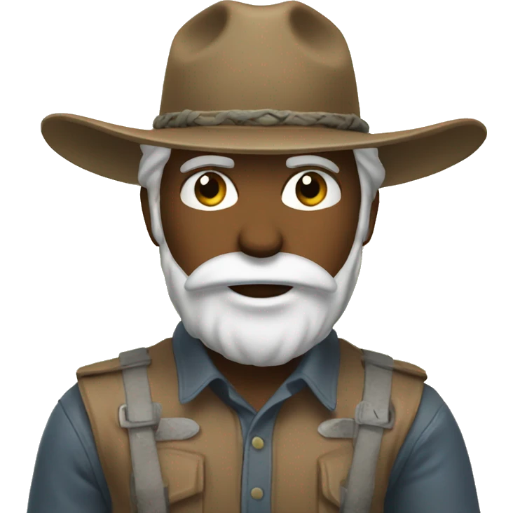 Ranch as a mascot emoji