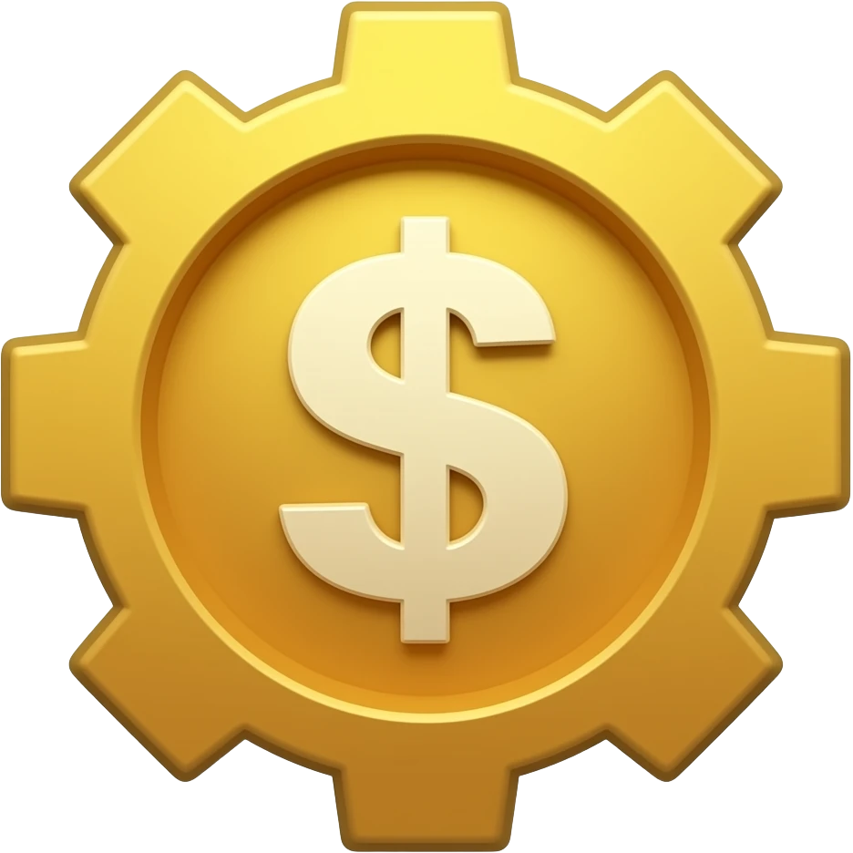 money cog emoji