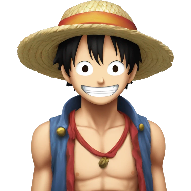 Luffy from one piece  emoji
