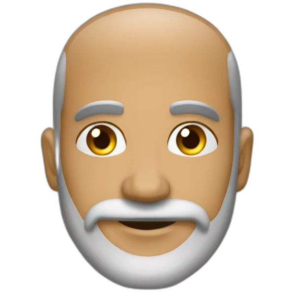 شخص شعره اسود وابيض بشرة emoji
