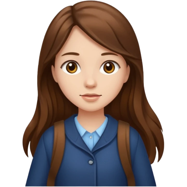 Девушка гуляет  emoji