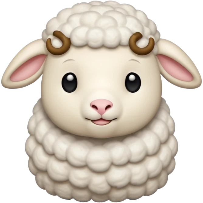 stuffed lamb jellycat emoji
