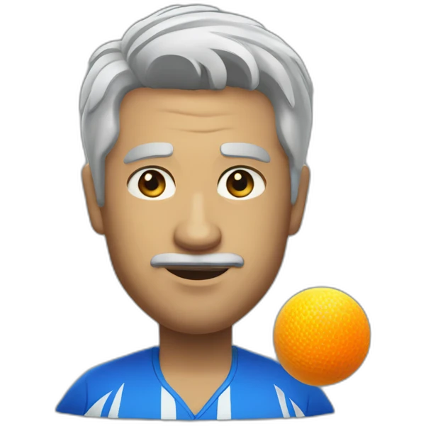 ping pong king emoji