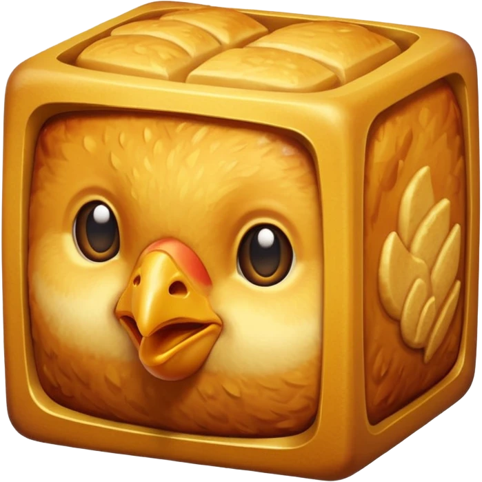 ricostilla, chicken cube emoji