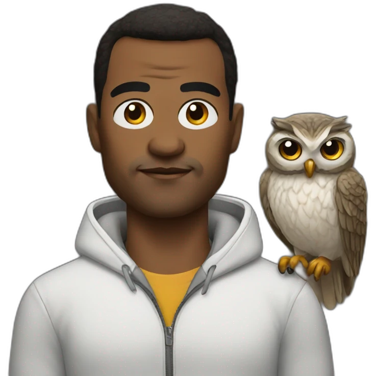 tyson with owl emoji