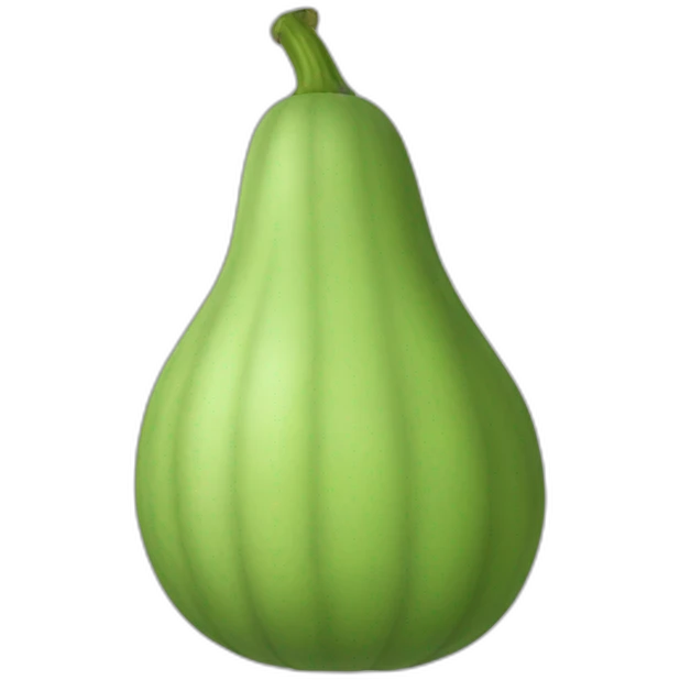 Ash gourd emoji