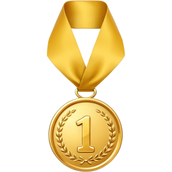 1st Place Medal emoji