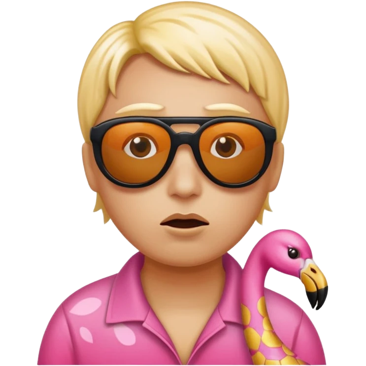 Combine these 🦩👅🥸 emoji