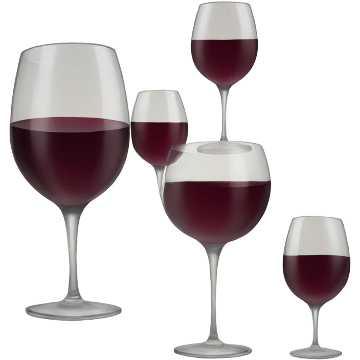 two wine glasses  emoji
