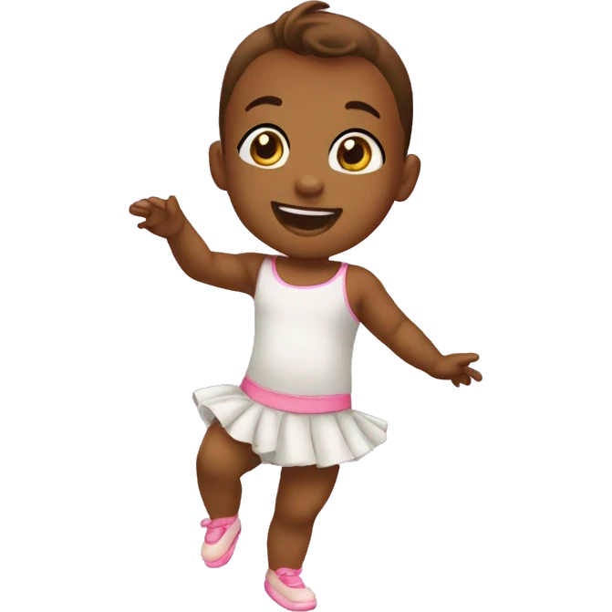 Bébé qui danse emoji