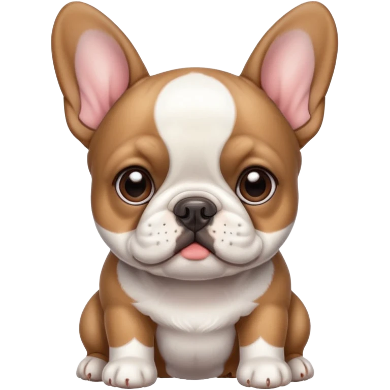 a French bulldog puppy emoji