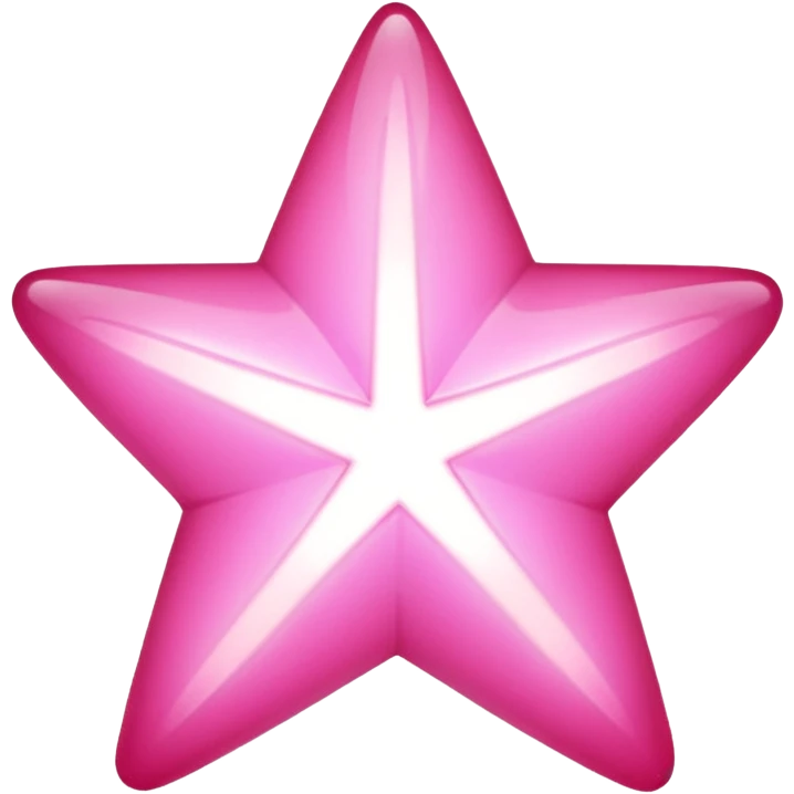 pink star emoji