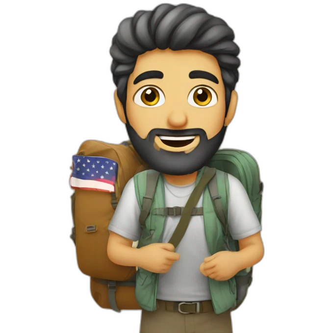 Iran tourist atractions emoji