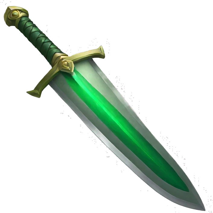 green sword emoji