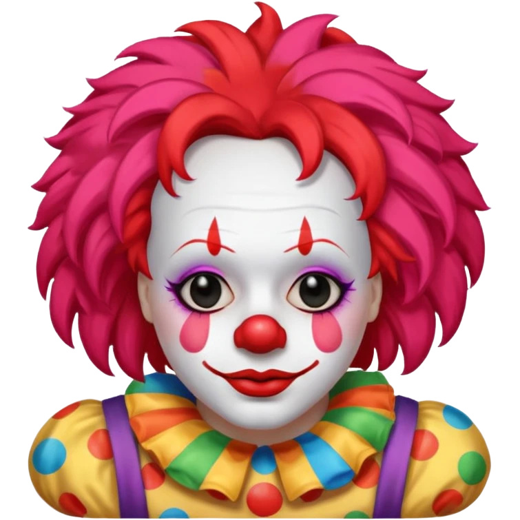 clown sleeping emoji