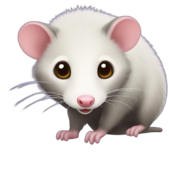 Opossum emoji