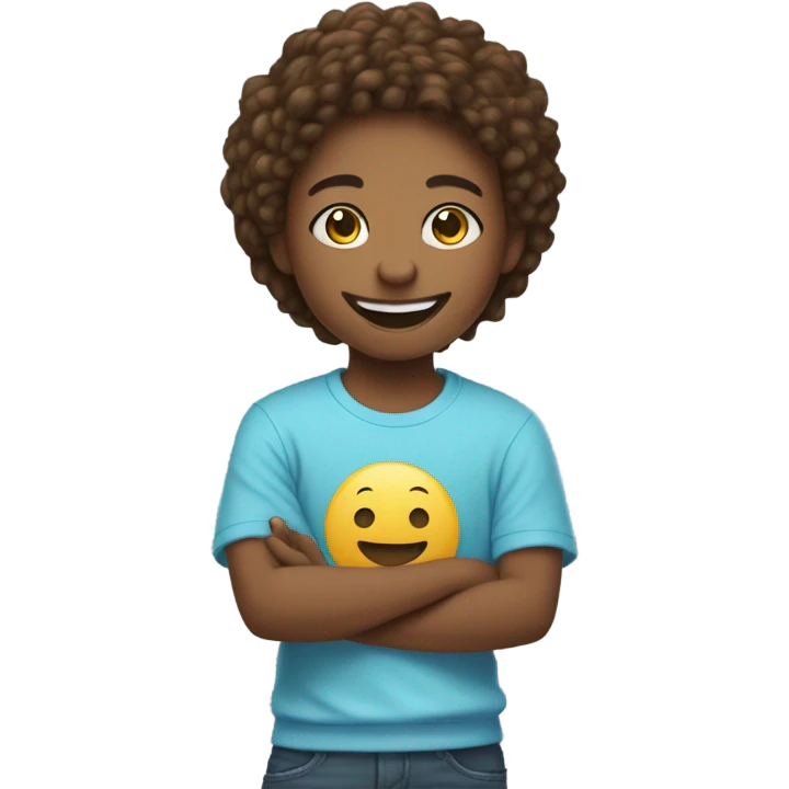 Un adolescent  emoji