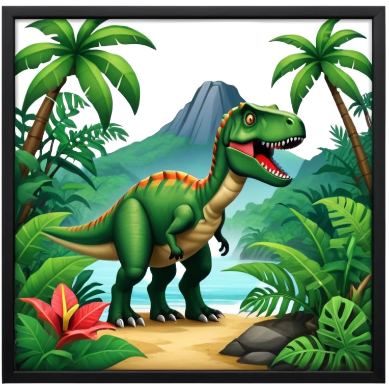 Jurassic Park emoji