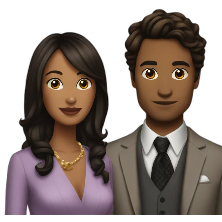 Rufus and Lily gossip girl emoji