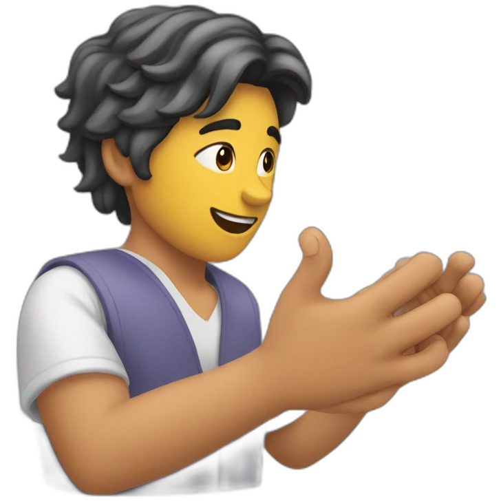 Una mano apuntando hacia abajo emoji