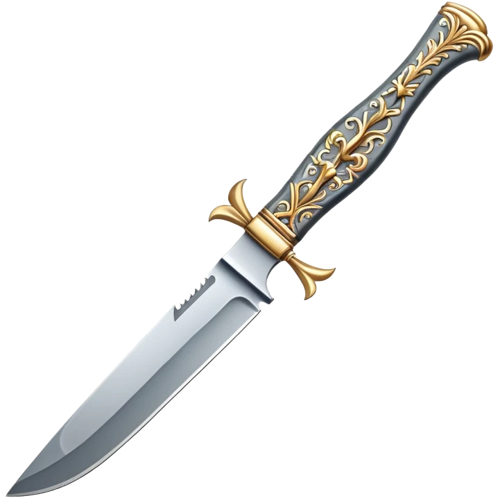 Knife with a bow emoji