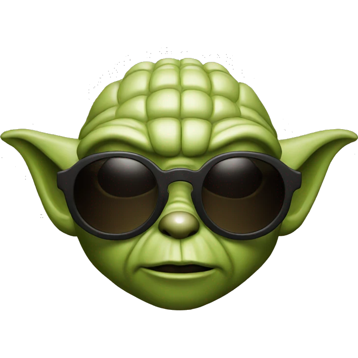 yoda sunglasses emoji