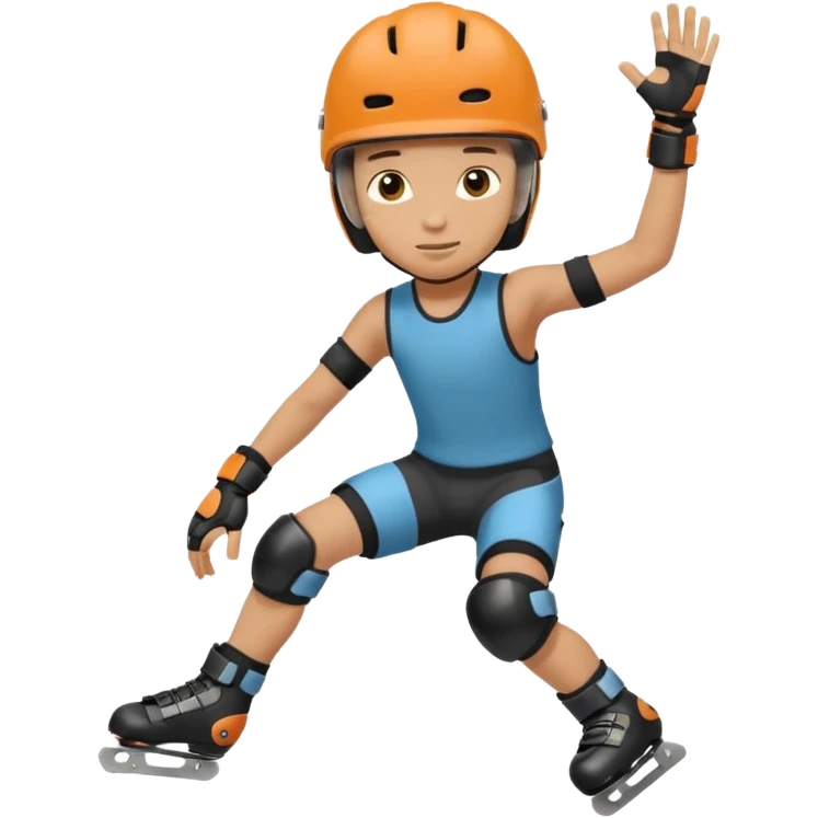 Roller blader boy emoji