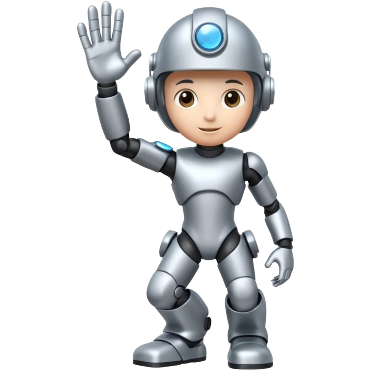 Futuristic Construction company AI prompt engineer mascot" Theme is climb higher" emoji