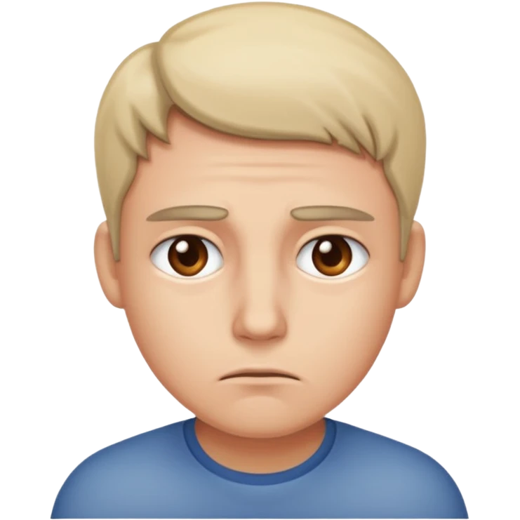 Disappointed emoji