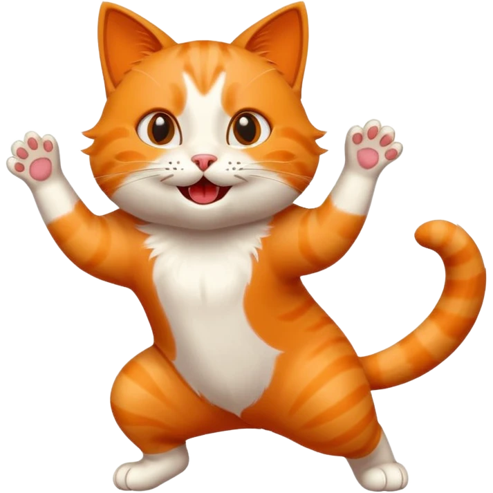 Cat dancing  emoji