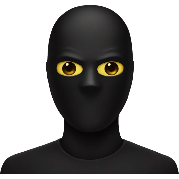 Black Mask emoji